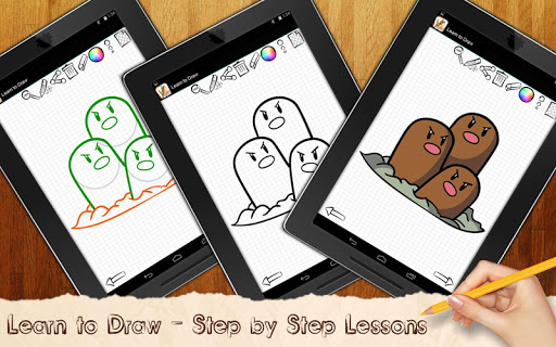 【免費家庭片App】Learn To Draw Manga Monsters-APP點子