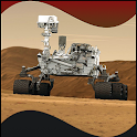 Curiosity on Mars logo