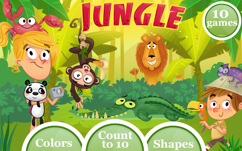 Jungle: Educational game Screen 1