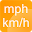 Simple speedometer km/h - mph Download on Windows
