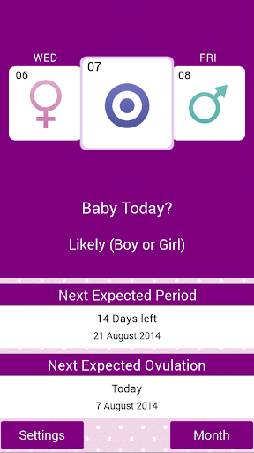 Baby Today Ovulation Tracker