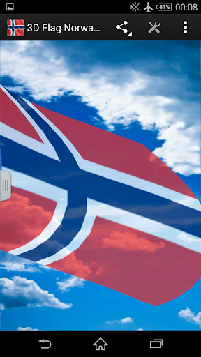 3D Flag Norway LWP