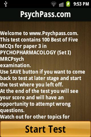MRCPsych Psychopharma I Paper3