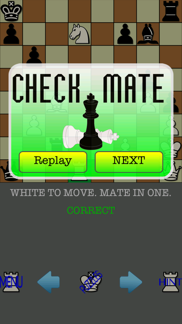 101 Chess Puzzles Mate In ONE Screen 3