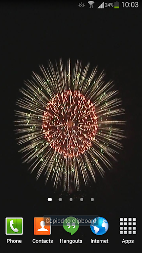 Fireworks Live Wallpaper HD 3