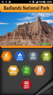 Badlands National Park - USA - náhled