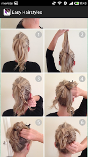 Easy Hairstyles(Step by Step) - Android Apps on Google Play