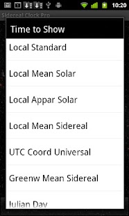 Lastest Sidereal Clock Pro APK