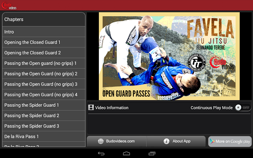 【免費運動App】Favela BJJ 1 Open Guard Passes-APP點子