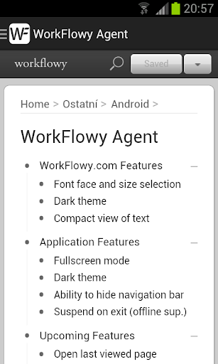 WorkFlowy Agent Pro