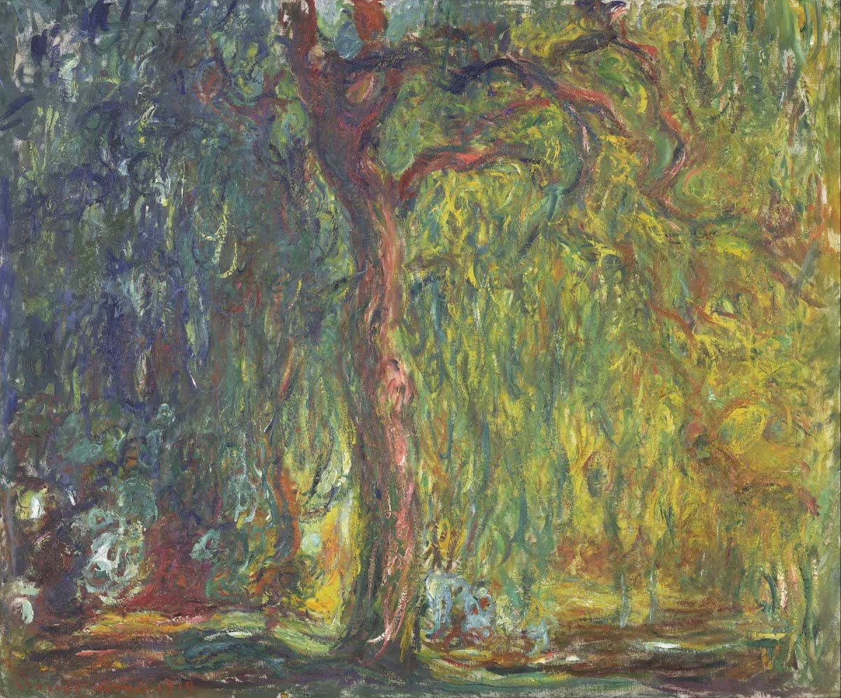 Weeping Willow Claude Monet Google Arts Culture