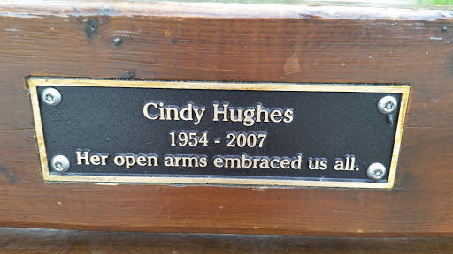 Cindy Hughes Memorial Bench