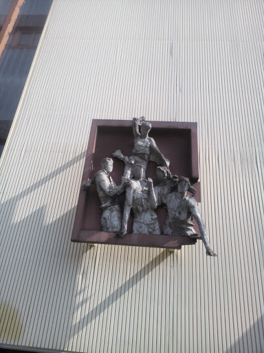 Sculpture on Wall