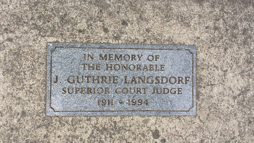 The Honorable J. Guthrie Langsdorf Memorial 