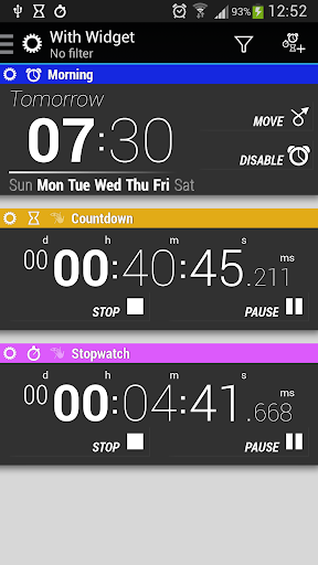 Timers and Widgets