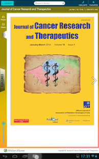  J Can Res Ther(JCRT) – miniatúra snímky obrazovky  