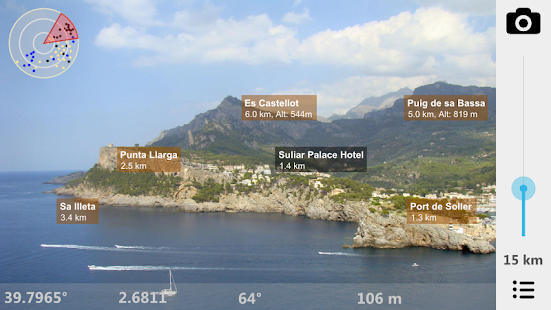 Captura de pantalla de la aplicacion Android In Sight - Mallorca