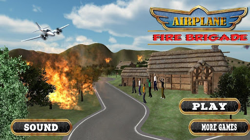 Airplane Fire Brigade - Rescue