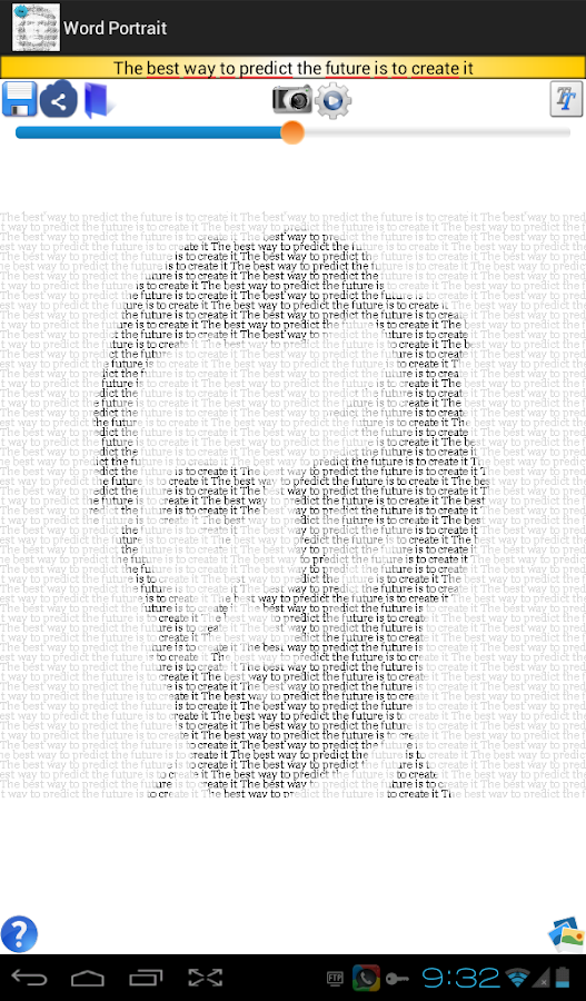   Word Portrait- tangkapan layar 