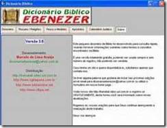 Dicionário Bíblico Ebenezer