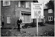 Aan het werk in de tuin in Wassenaar