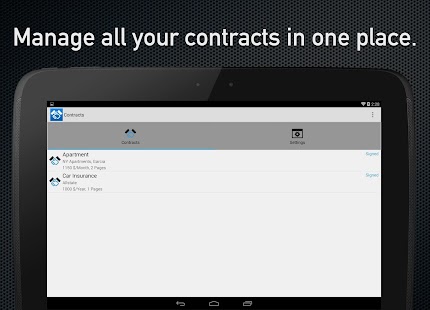 Contracts and Subscriptions Screenshots 0