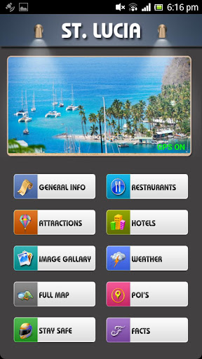 St. Lucia Offline Map Guide