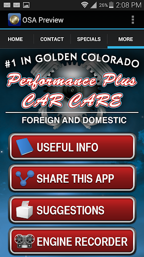 【免費商業App】Performance Plus Car Care-APP點子