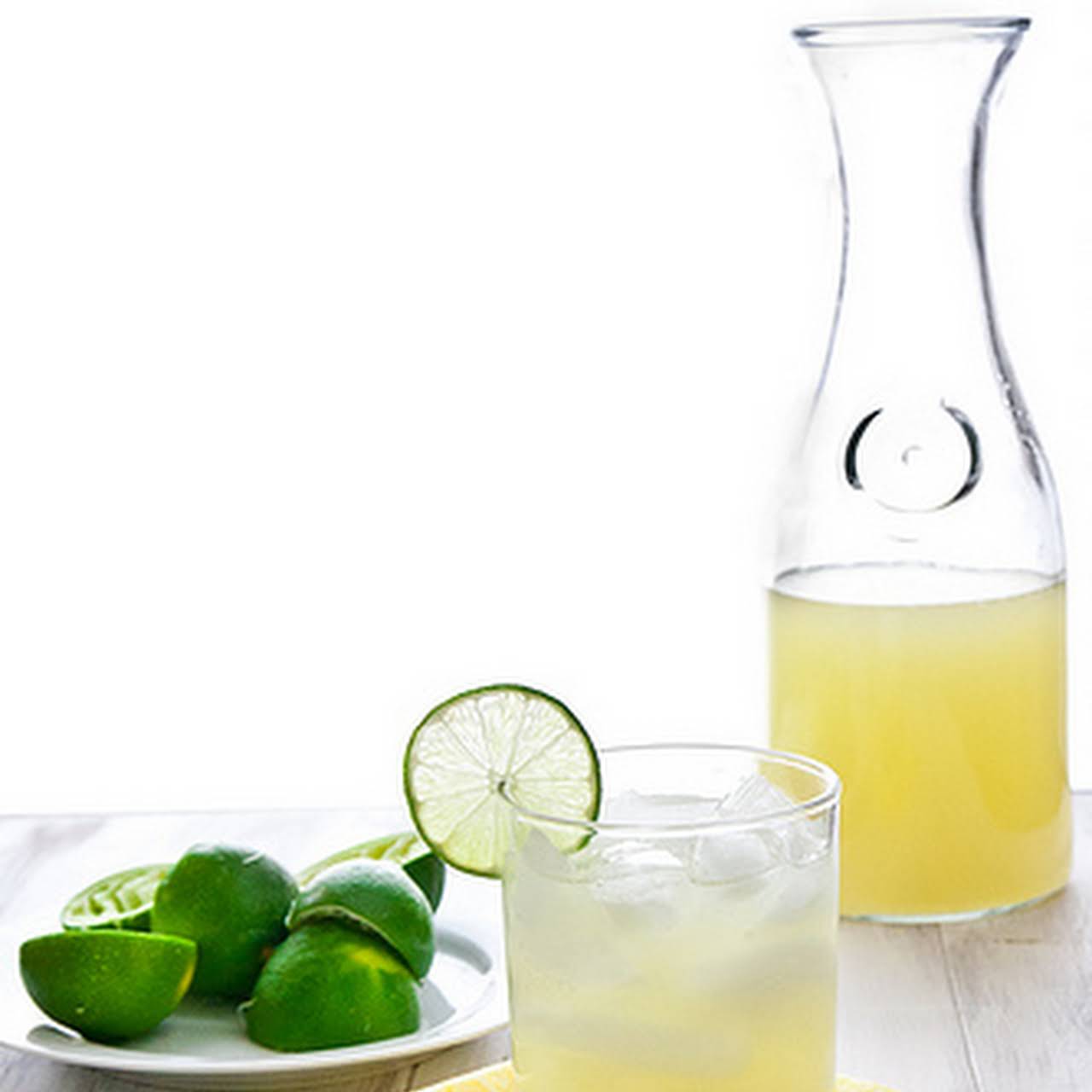 Homemade Margarita  mixture combination &  timeless Lime Margarita