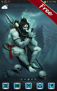 How to download God Shiva Go Launcher Theme 1.9 mod apk for bluestacks