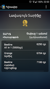 download Top Tariff Armenia free