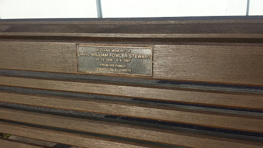 David Stewart Memorial Bench