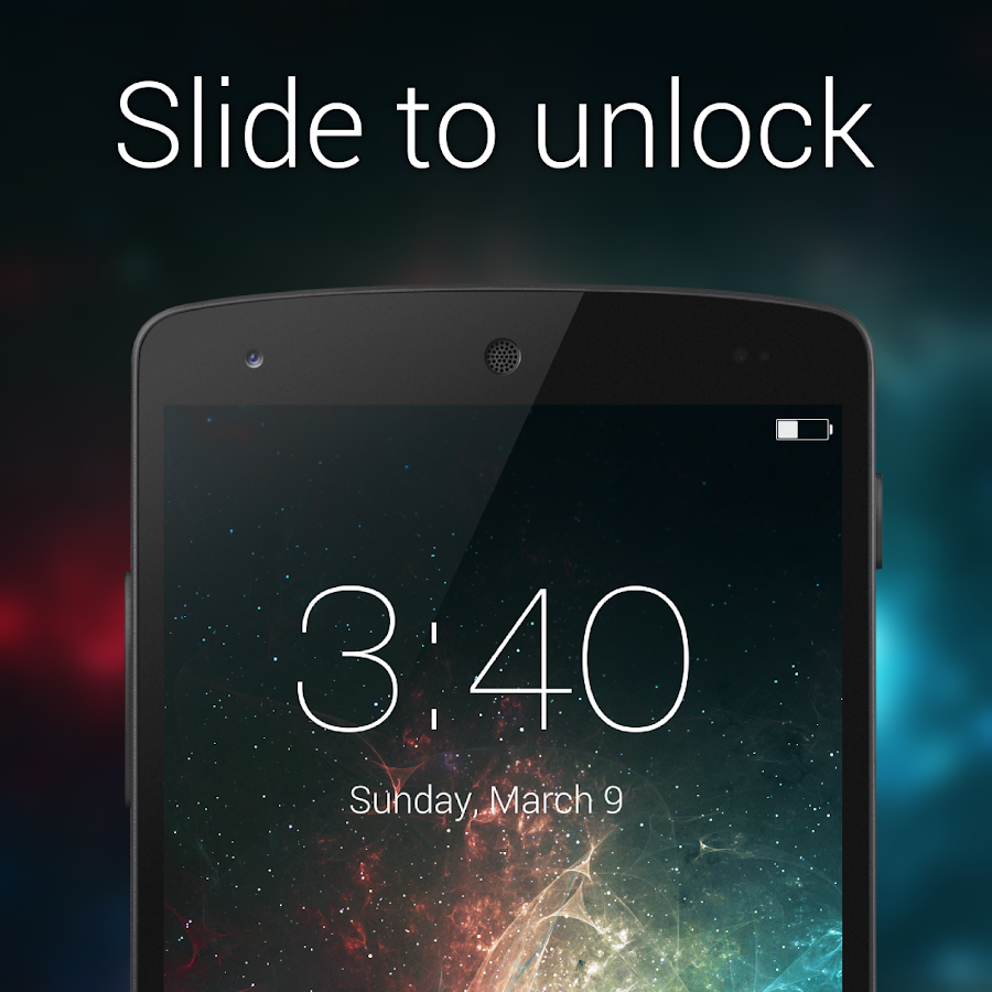 Slide to unlock как отключить на android