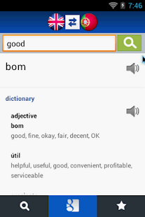 Free Portuguese English Dictionary APK for Android