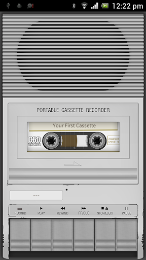 Portable Cassette Recorder