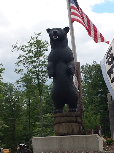 Ferocious Bear Statue
