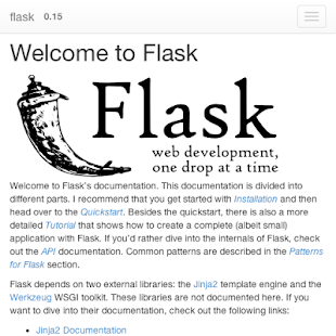 python flask doc Screenshots 2