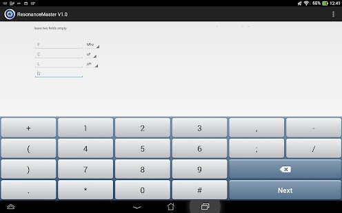 Resonant Frequency Calculator