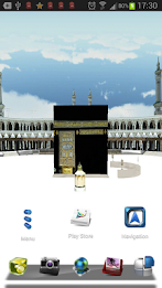 Magnificent Kaaba 3D LWP poster 1