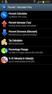 Percent Calculator Plus