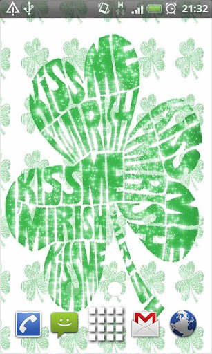 Green Kiss Me Im Irish LWP