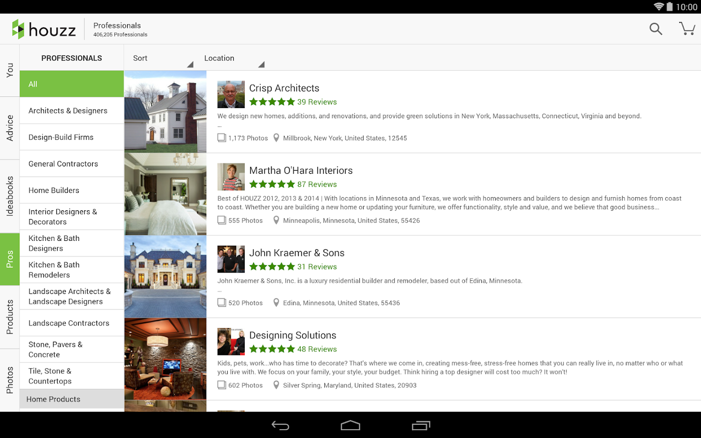 Houzz Interior Design Ideas  screenshot