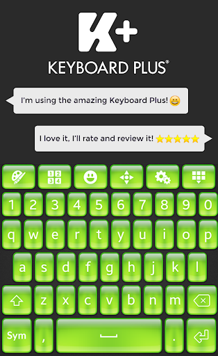 Color Green Keyboard Theme