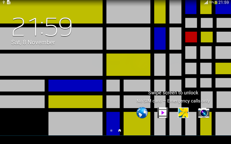 Mondrian Wallpaper Clock Latest Version For Android Download Apk