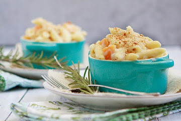 Baked Mac n Cheese with Gruyere and Butternut Squash