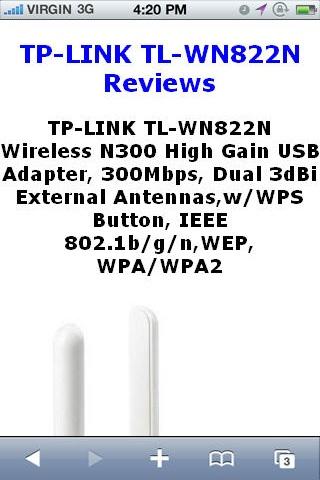 TLWN822N USB Adapter Reviews