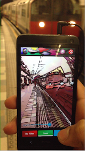 Android application Funky Photo - Realtime Effects screenshot