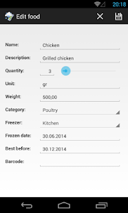 Download FreezerAdmin 2,manage the food APK for PC