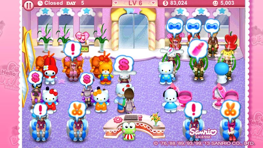 Hello Kitty Seasons Screen 2