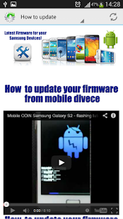 Samsung firmware Updates - screenshot thumbnail